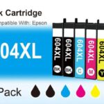 Epson 604XL ink cartridge set 5 pack BK C M Y bojë printeri Kosovë Armound